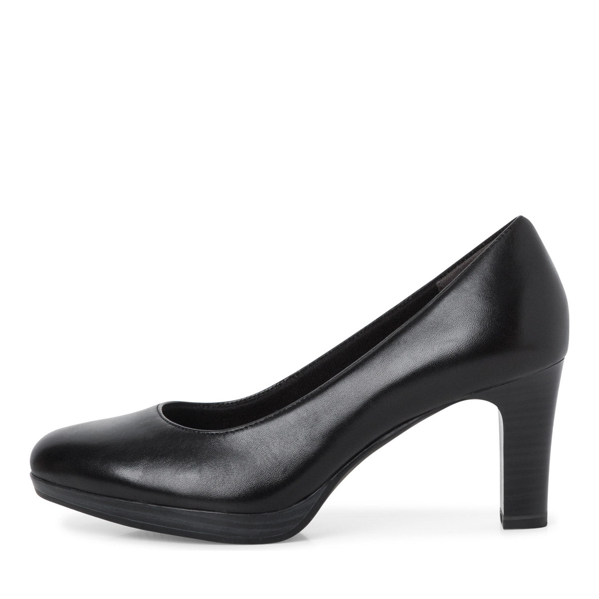 River Island Black Suede Pointed Mid Heel Court Shoes | Lyst UK