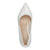 Timeless Pointed Toe Low Heel In White