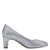 Silver Glam Low Pumps