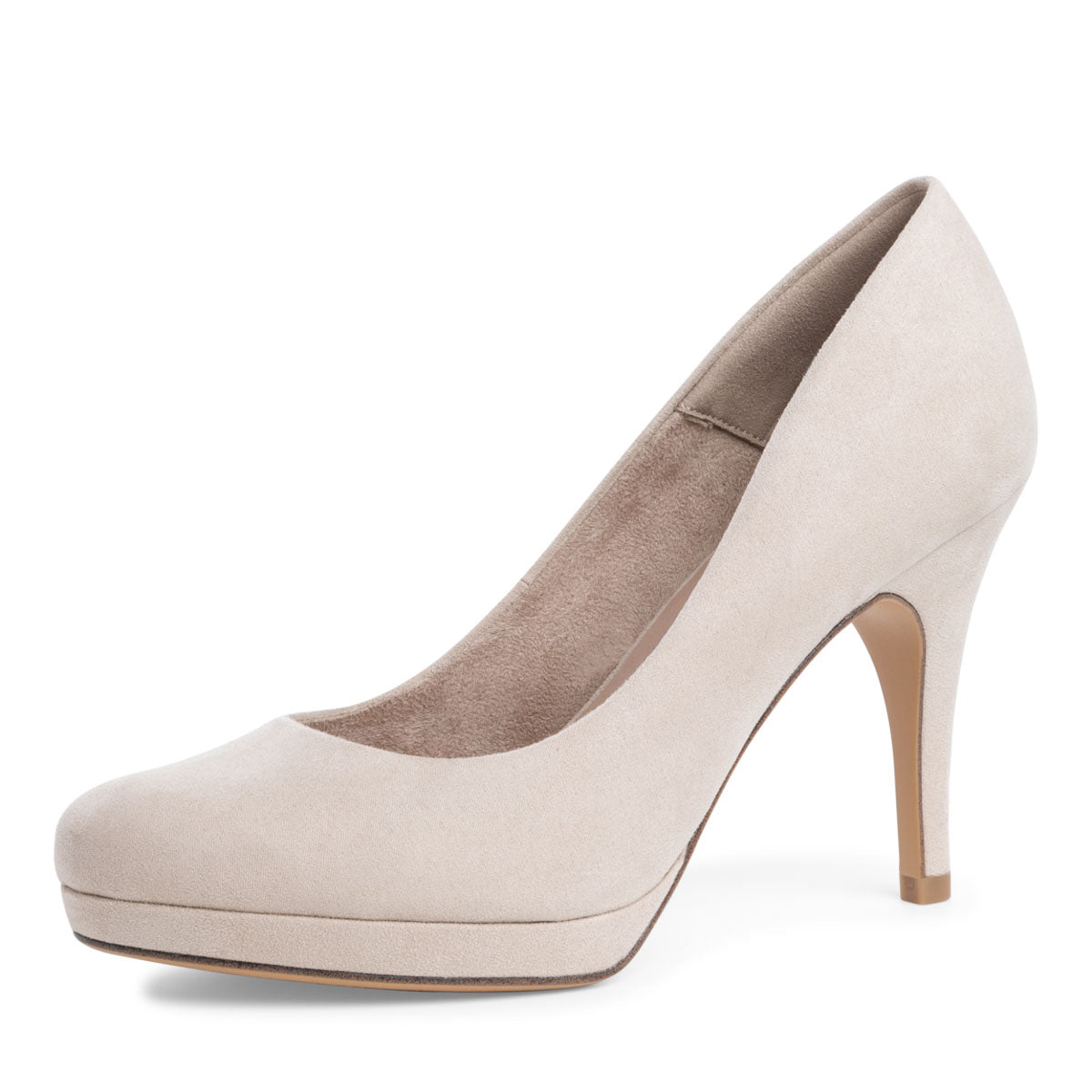 Neutral shop color pumps