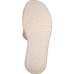 Sleek and Modern White Fabulous Mule Sandals