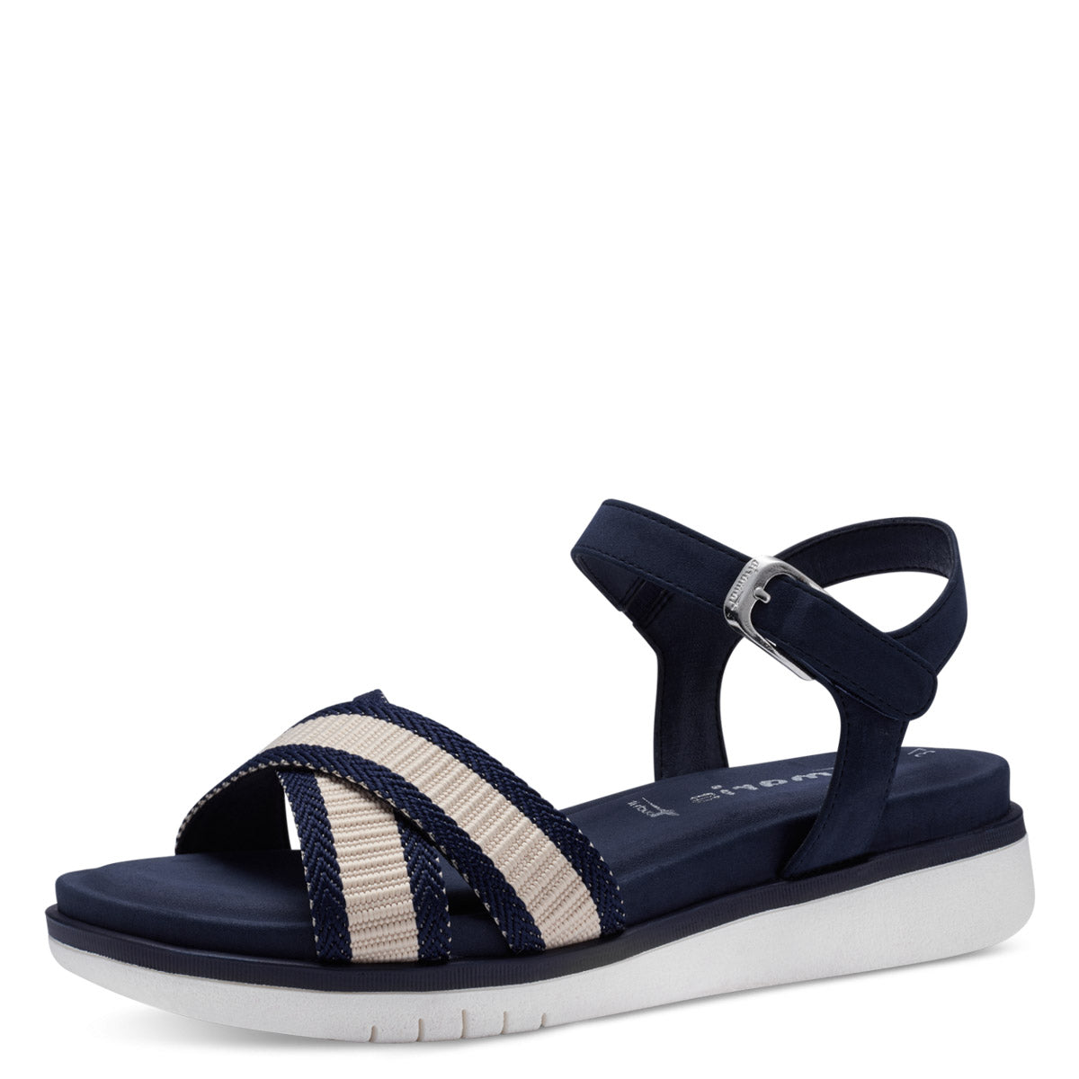 Polished and Refined Perfect Navy Flat Sandals for Summer
