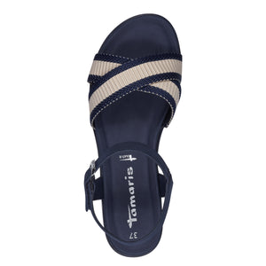 Polished and Refined Perfect Navy Flat Sandals for Summer