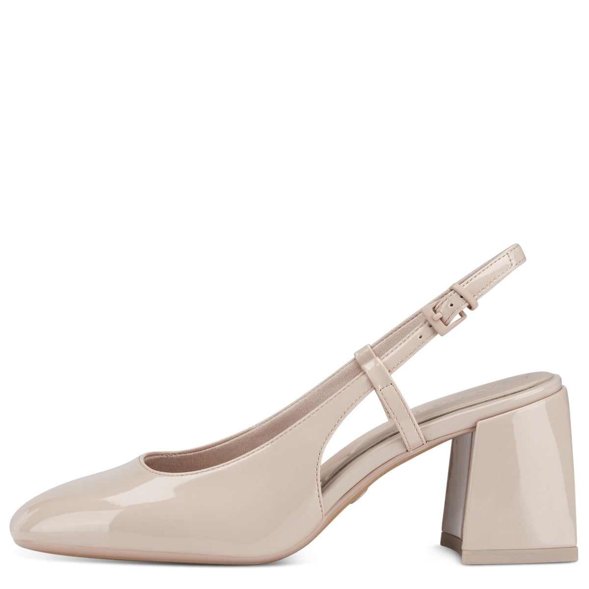 Nude block outlet heel slingbacks