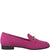 Doin’ It Right Metallic Accent Loafers in Pink