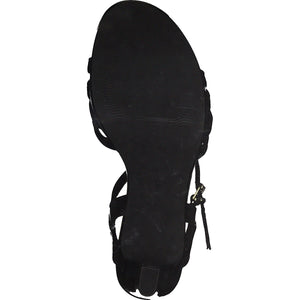 Timeless Black Ankle Strap Sandals for Evening Wear