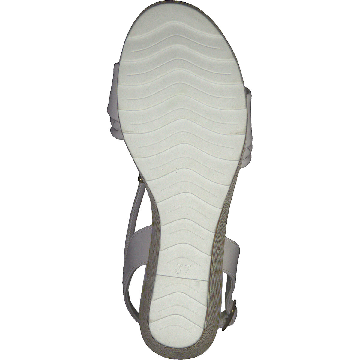 Summer Trendy White Wedge Sandal