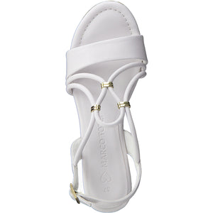 Summer Trendy White Wedge Sandal
