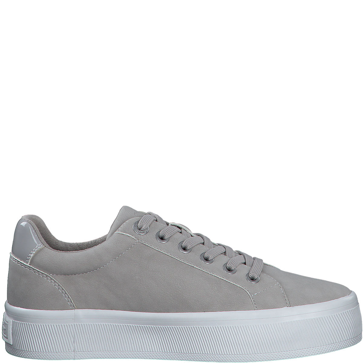 Dress to Impress Lace-Up Light Grey Runners