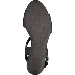 Versatile Taupe Elegance: Platform Wedge Sandals for All Occasions