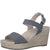 Blue Bliss: Stylish Platform Wedge Sandals for Unforgettable Summers
