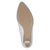 Caprice White Scalloped Stiletto Pumps – Chic & Comfortable - Leavys Shoes