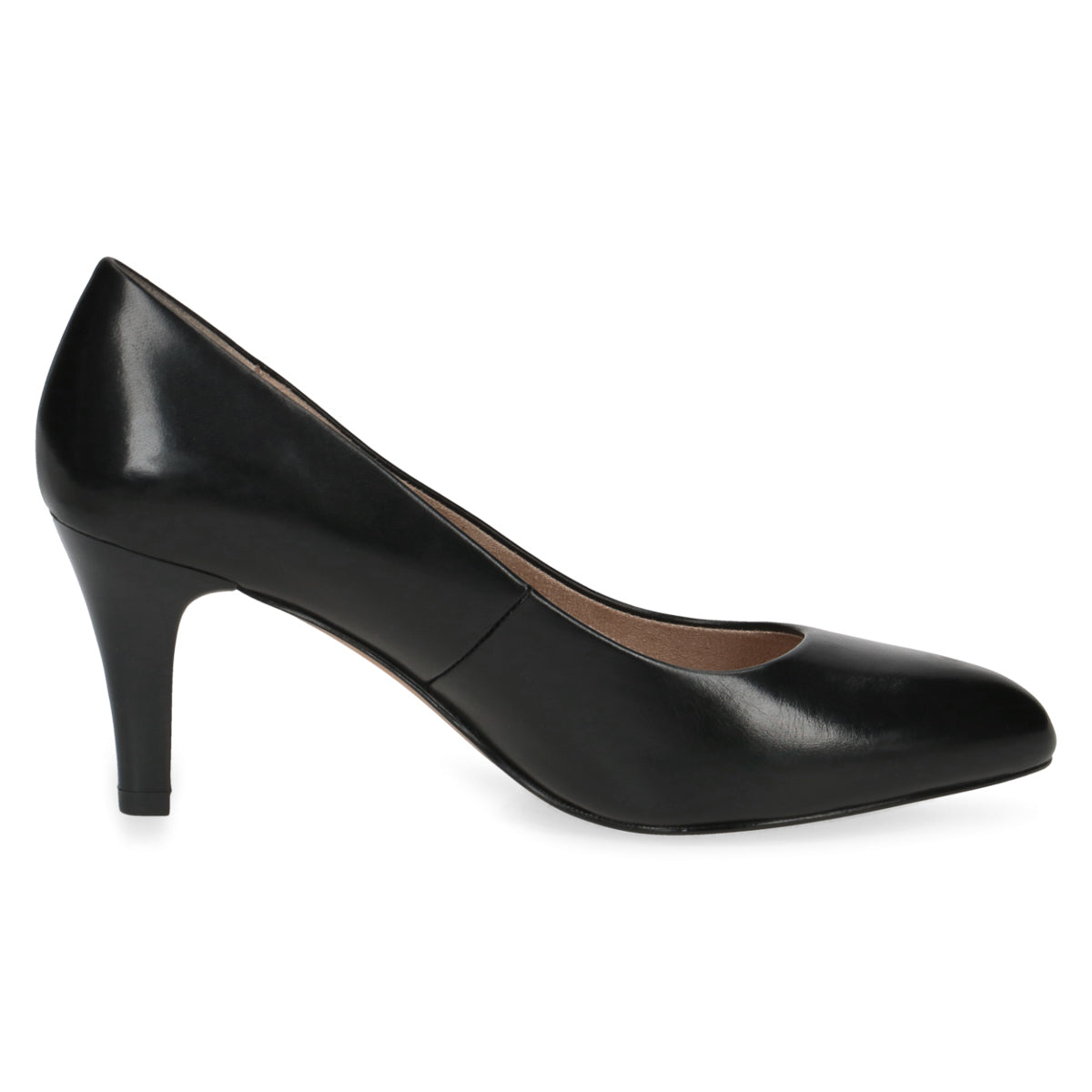 Black pumps cheap round toe