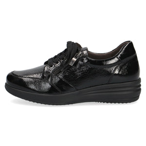 Being Chic Lace-Up Deerskin Trainers