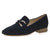 Better Days Navy Suede Loafers