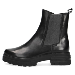 Front view of Caprice Effortless Effect Chelsea Boots showcasing its sleek design.