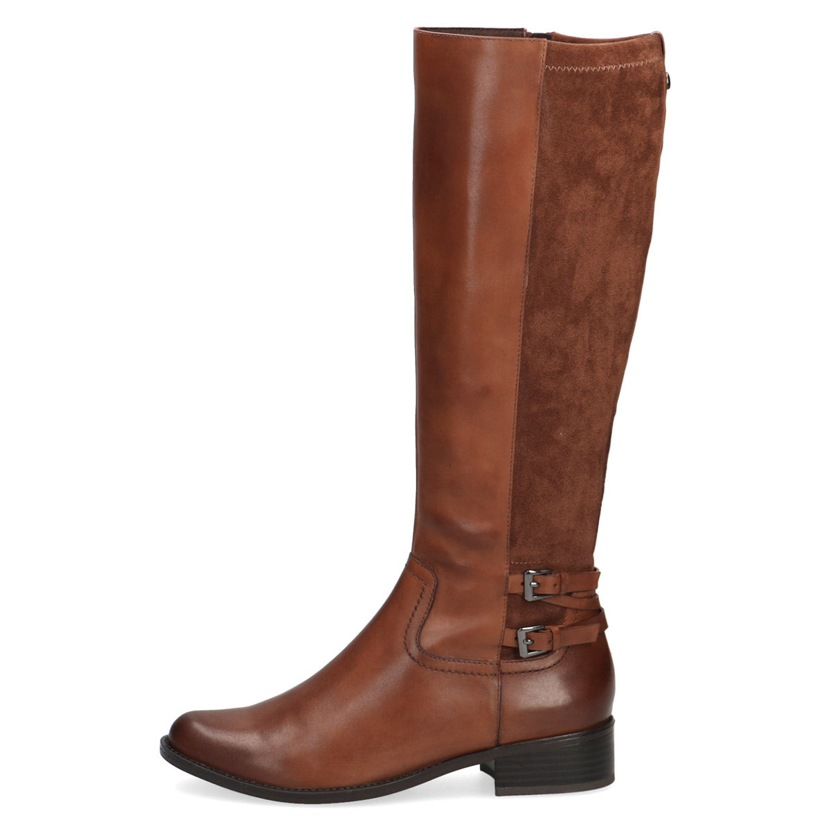 My Best Hour Buckled Knee-High Boots in Cognac