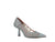 MENBUR's Elysian Silver Mesh Heel with diamante detailing - main view.