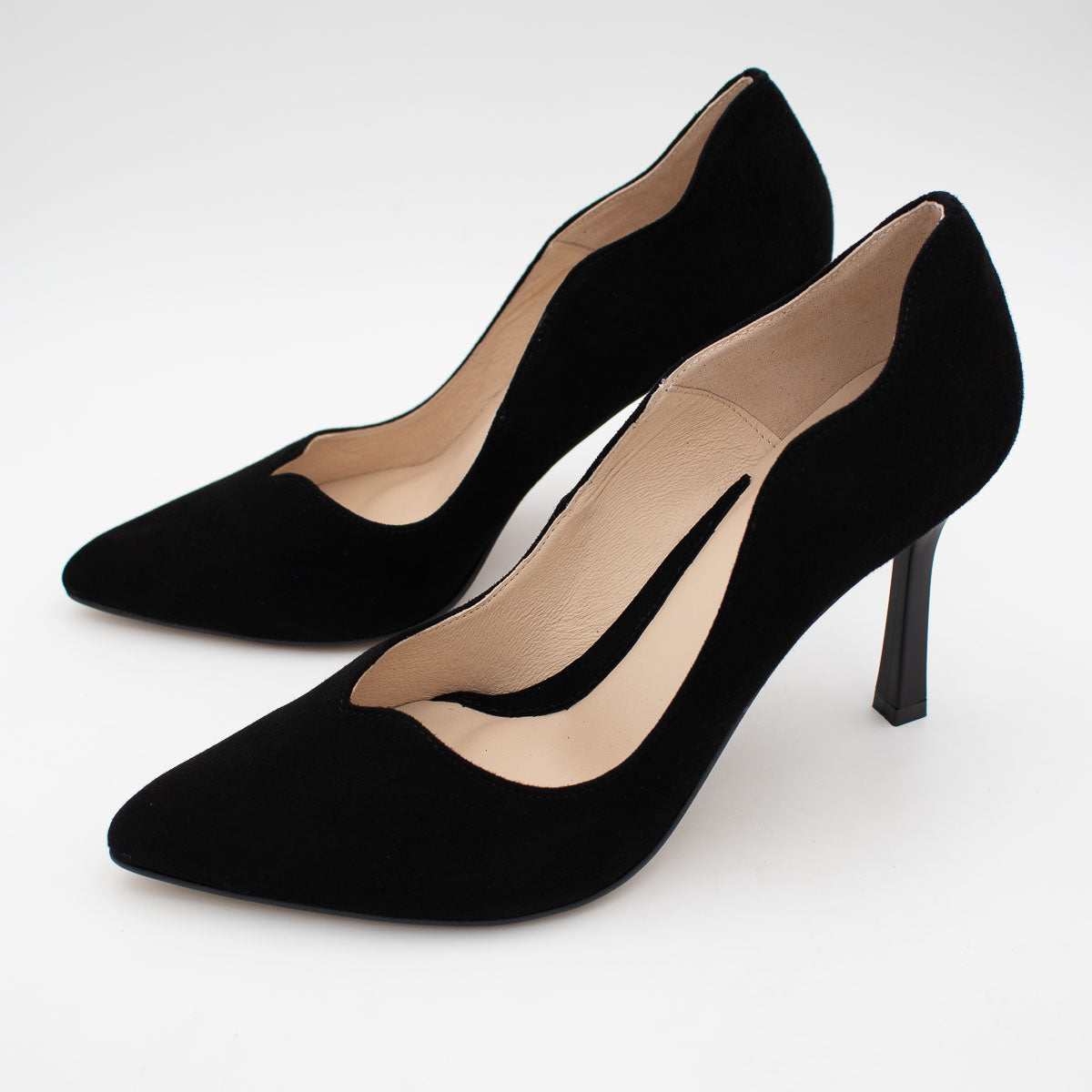 Sleek and Timeless Black High Heels for Effortless Elegance