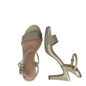 Classic Gold Metallic Sandals for Partywear