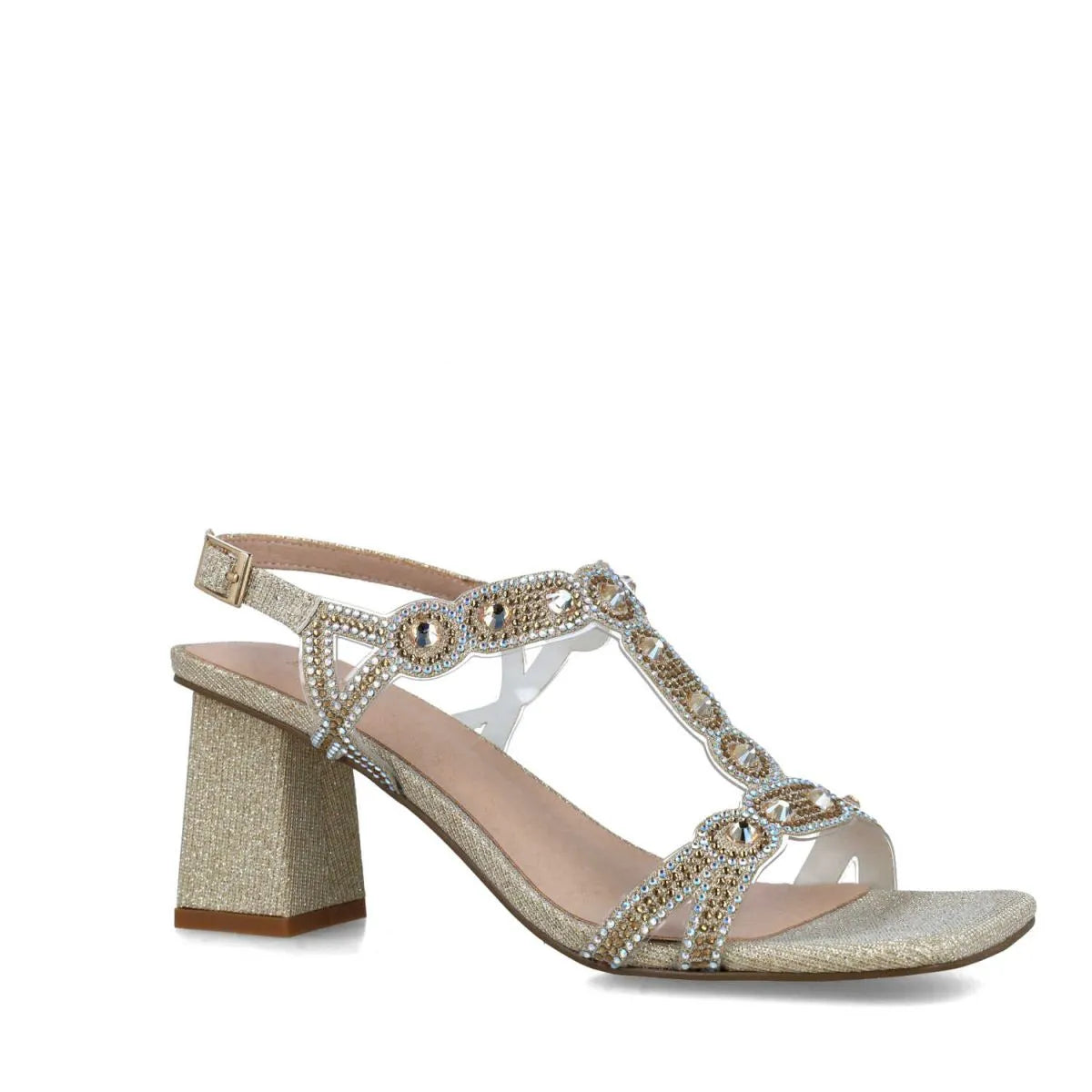 Block heel evening shoes online