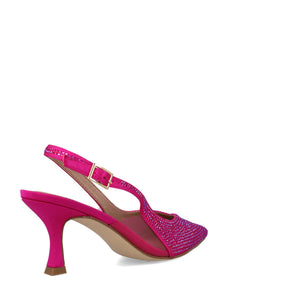 "Pretty in Pink" Pointed Toe Slingbacks
