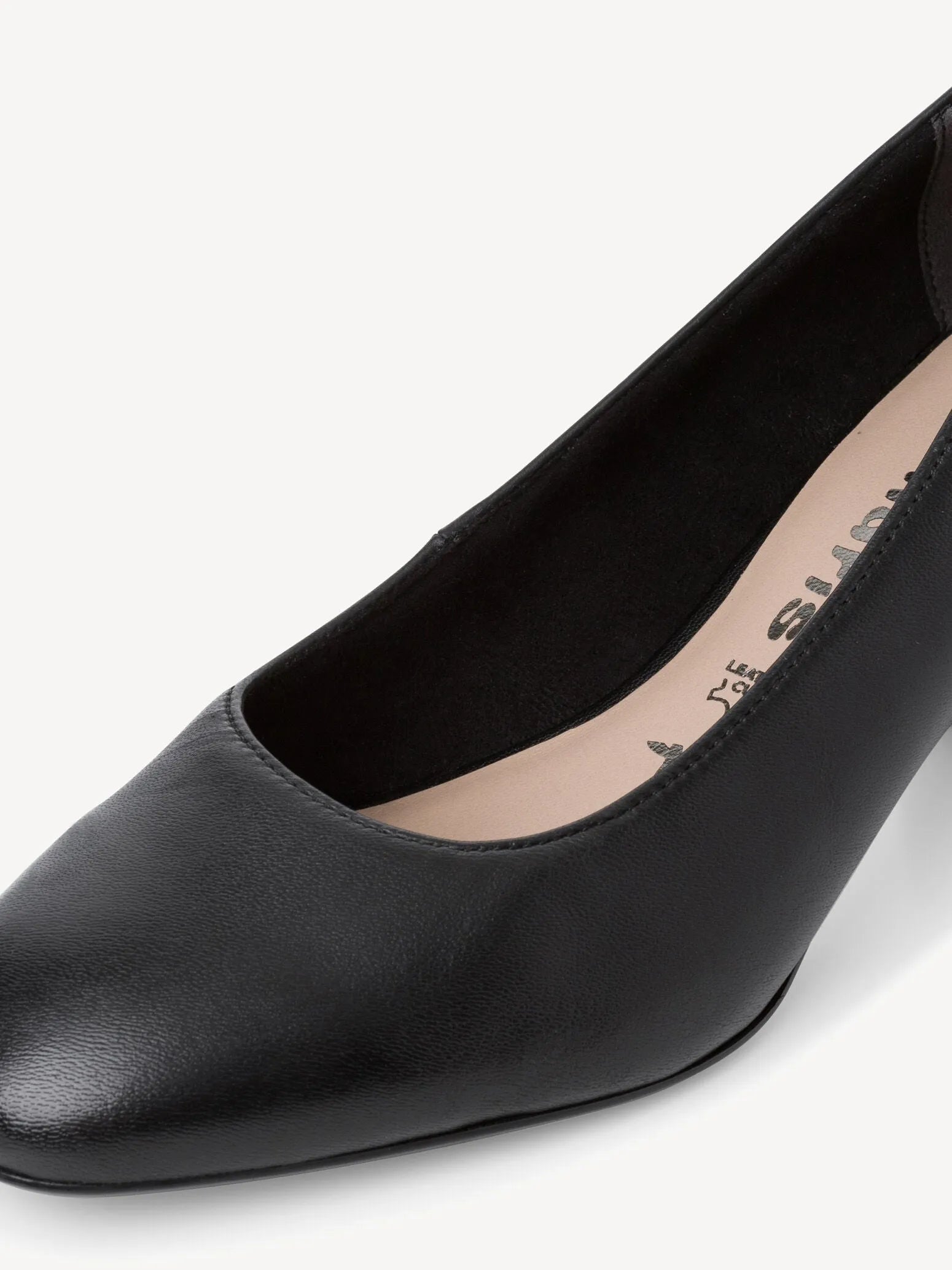 City Spark Black Pumps - Leavys Shoes