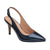 Polished Perfection Navy Patent Slingback Mid Heel Shoes