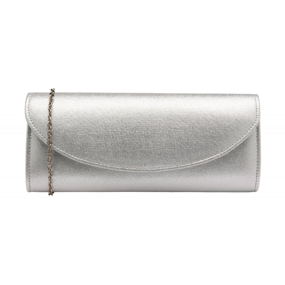 Dazzling Stunning Silver Occasion Bag - Claire